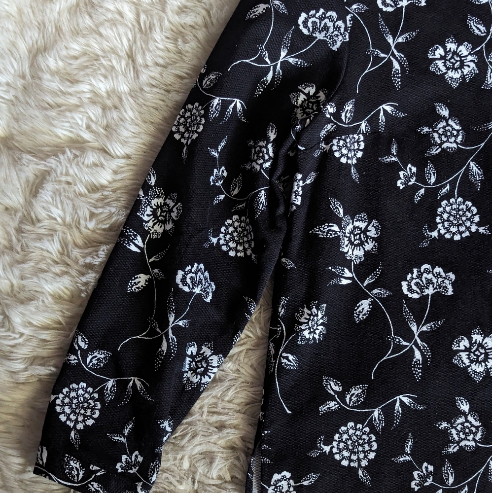 Euc Pendleton Floral Button Down Cotton Shirt Sha… - image 4